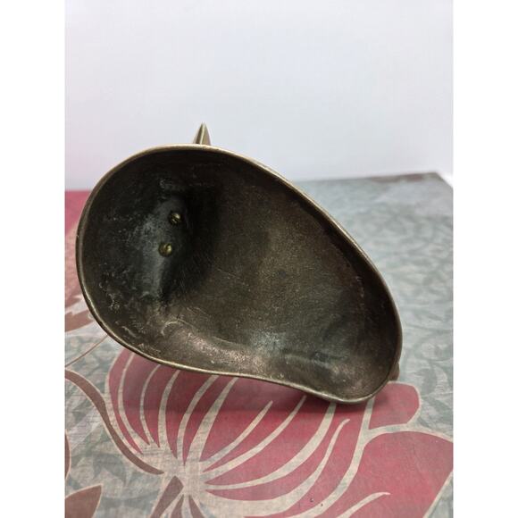 MCM Seagull in Flight Solid Brass Paperweight Figure Mid Century Modern Vtg 6.5" - Picture 6 of 9